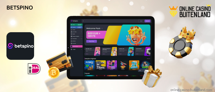 Betspino Casino wordt gekenmerkt door een brede selectie spellen, royale bonussen en geavanceerde betaalmethoden, waaronder iDEAL en cryptocurrencies