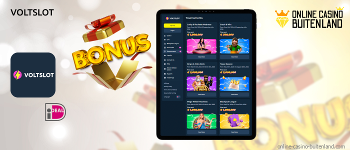 Voltslot Casino staat bekend als een vertrouwd iDeal online casino en staat ook bekend om zijn royale bonusaanbiedingen en regelmatige toernooien