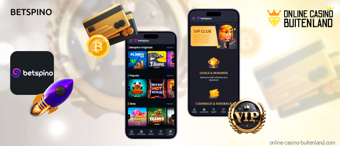 Betspino Casino biedt een brede selectie spellen, royale bonussen en geavanceerde betaalmethoden, waaronder moderne cryptocurrencies