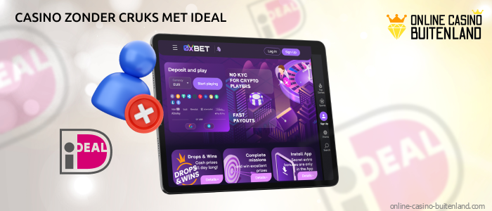 iDeal is een populaire betaalmethode die beschikbaar is bij veel online casino's zonder Сruks