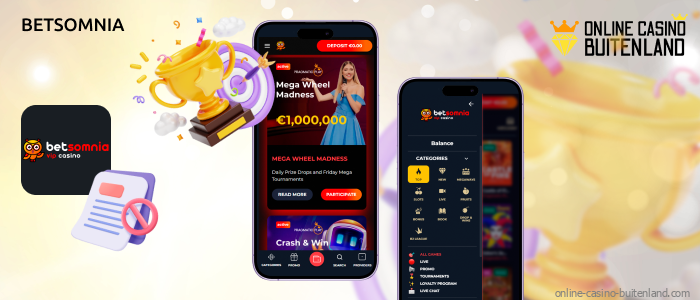 Betsomnia Casino biedt een innovatief spelplatform met een breed scala aan spellen van toonaangevende ontwikkelaars, handige betaalmethoden en een minimale registratieprocedure