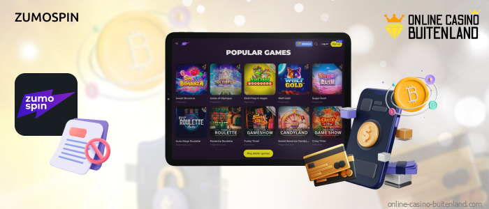 ZumoSpin Casino biedt unieke functies zoals een cashbacksysteem en een rad van geluk, waardoor spelers kunnen genieten van spellen zonder het traditionele registratieproces