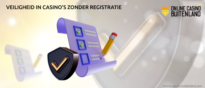 De veiligheid van spelers is een prioriteit bij casino's zonder registratie, dus er wordt speciale aandacht besteed aan gegevenscodering, licenties en regelgeving, evenals betrouwbare betalingssystemen