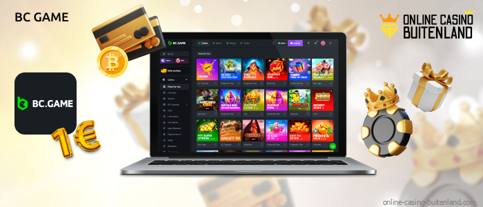 BC Game online casino is een casino met een uitstekend serviceniveau en een brede selectie spellen