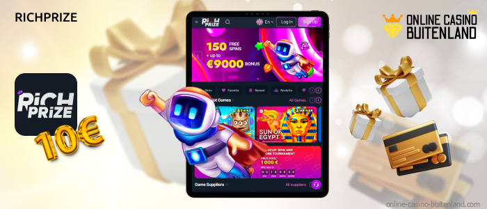 RichPrize online casino trekt klanten aan met flexibele betaalmethoden en regionale bonussen