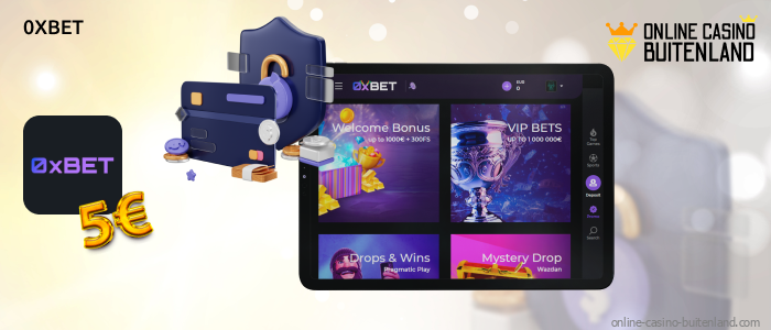 0xBet Casino trekt zowel nieuwkomers als ervaren spelers aan dankzij de gebruiksvriendelijke interface en brede selectie spellen