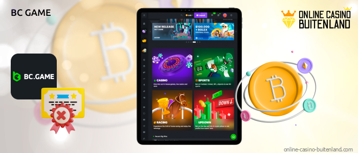 Online casino BC Game zonder licentie biedt een robuust platform gericht op een wereldwijd publiek, met een breed scala aan spellen en een focus op cryptocurrency-transacties