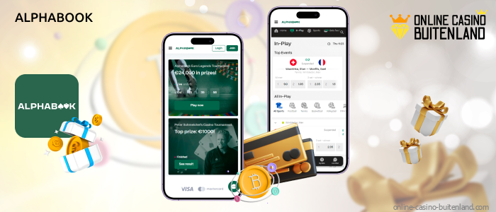 Alphabook online casino onderscheidt zich met zijn gebruiksvriendelijke mobiele apps voor Android en iOS, een substantiële welkomstbonus en de optie om te betalen in cryptocurrency